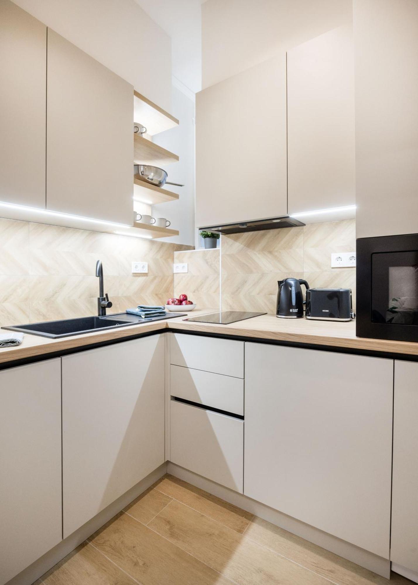 Sleek Downtown Living Apartment Budapest Bagian luar foto