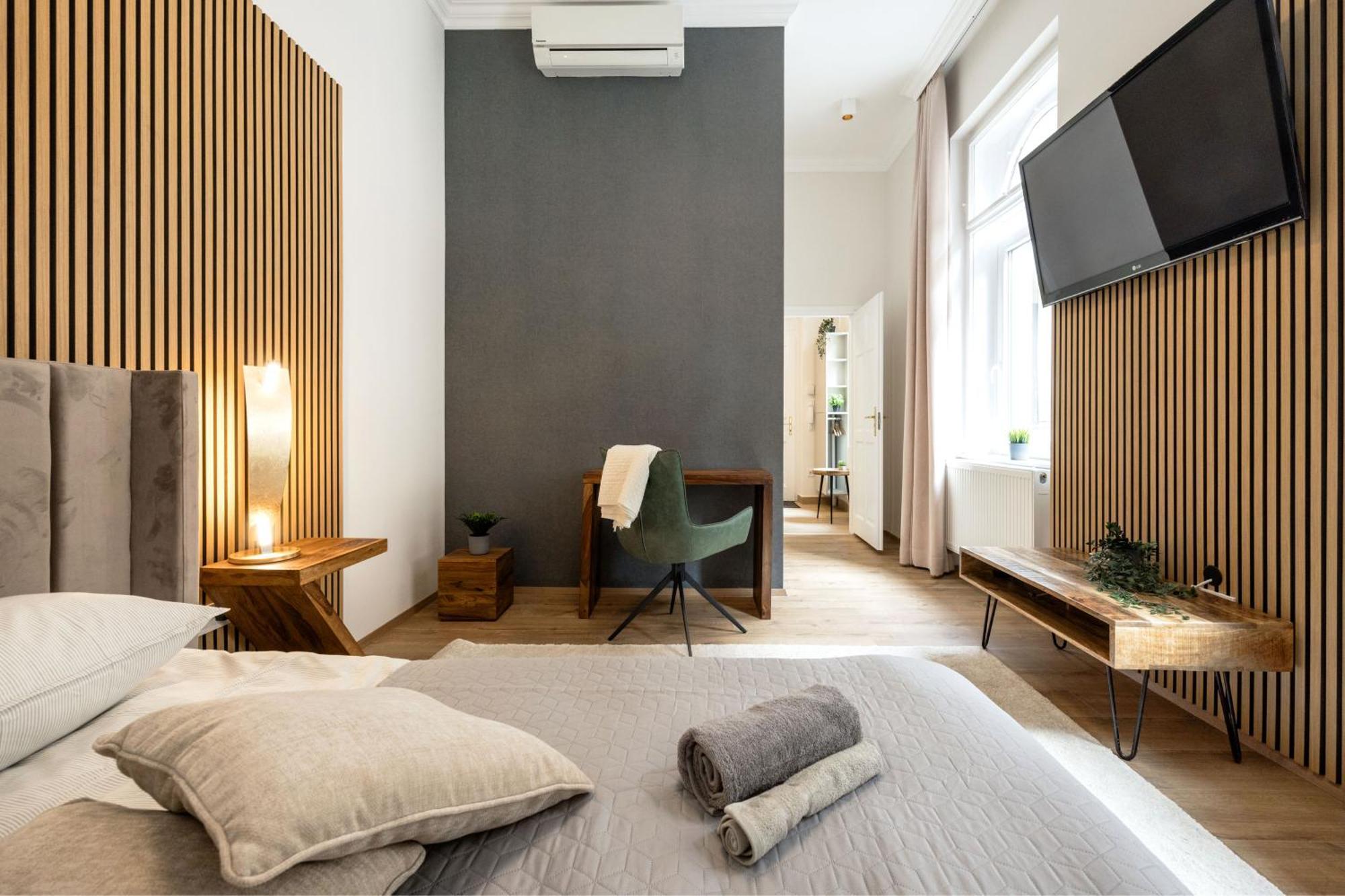 Sleek Downtown Living Apartment Budapest Bagian luar foto